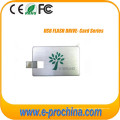 Commande instantanée d&#39;USB de carte de crédit de disque d&#39;USB avec le logo fait sur commande